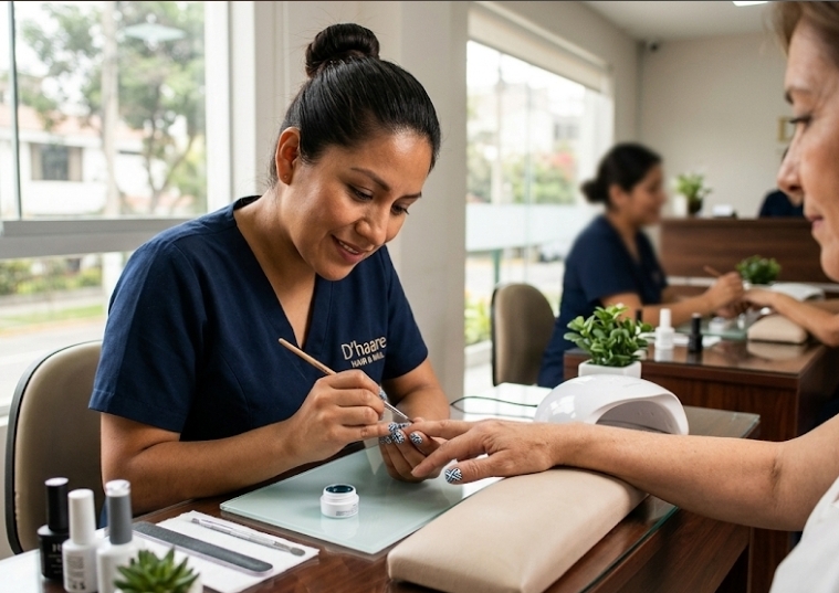 Manicurista con Experiencia en Belleza ​D'haare HAIR & NAIL